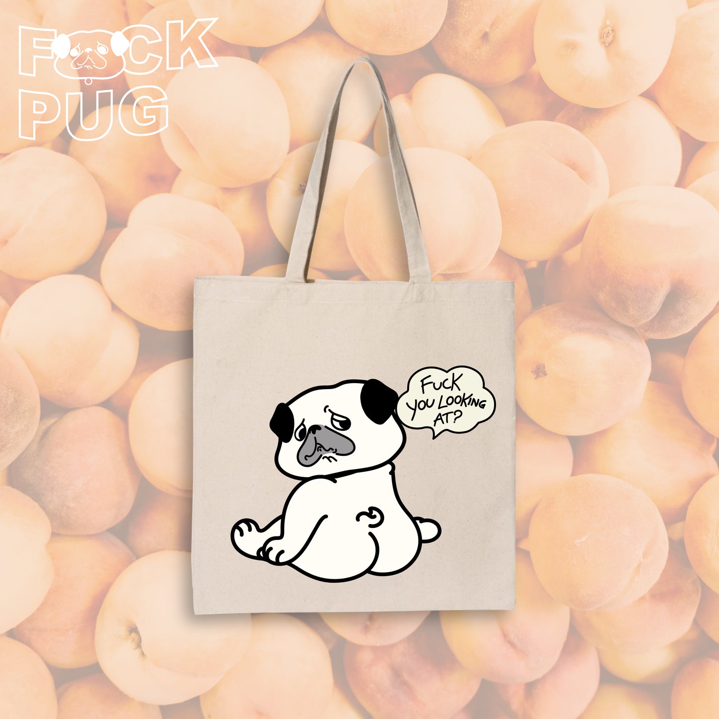 “F@#k You Looking At?” Tote Bag